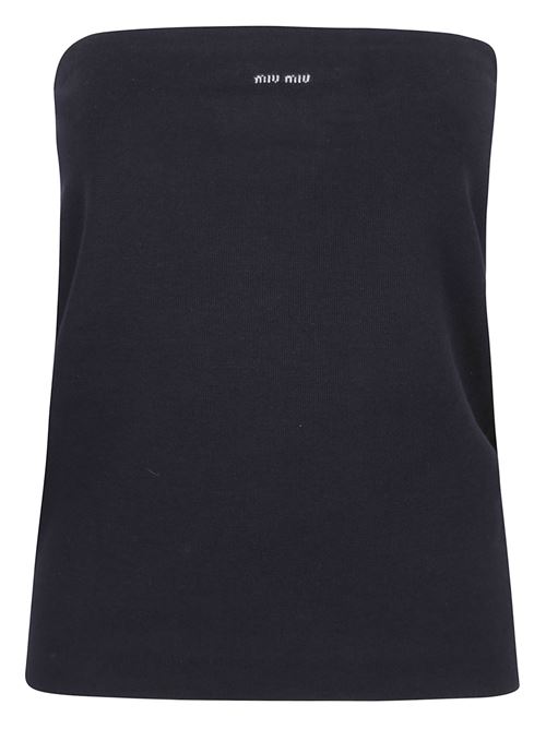 Top in maglia MIU MIU | MMV31118HYF0008